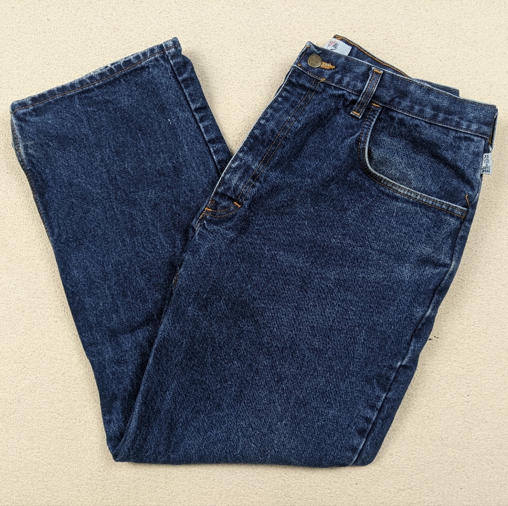 Tyndale FR Fire Resistant Dark Wash Jeans 23 CAL CAT 2 NFPA 2112 Mens Size 35x29